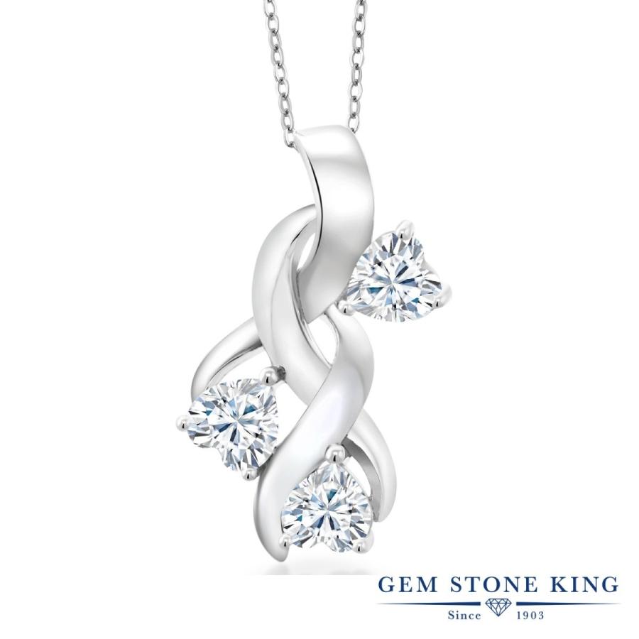 モアサナイト ネックレス レディース Forever Brilliant プレゼント 女性 ブランド