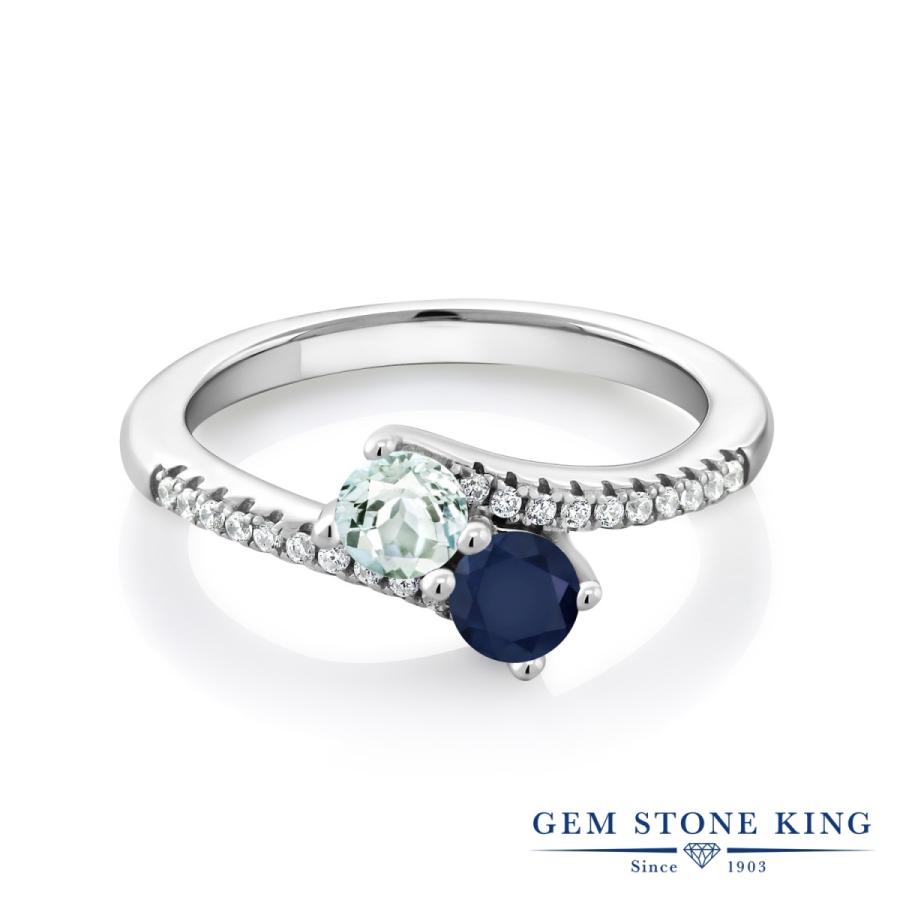 天然 アクアマリン リング レディース 指輪 天然石 3月 誕生石 お守り 誕生日プレゼント 女性 ブランド