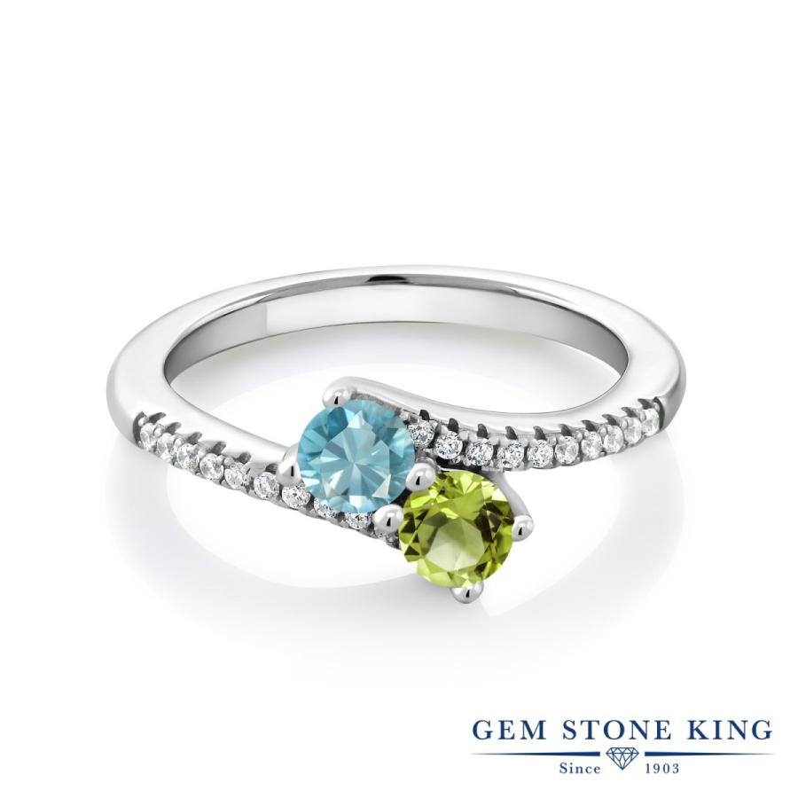 天然 ブルージルコン リング レディース 指輪 天然石 12月 誕生石 お守り 誕生日プレゼント 女性 ブランド