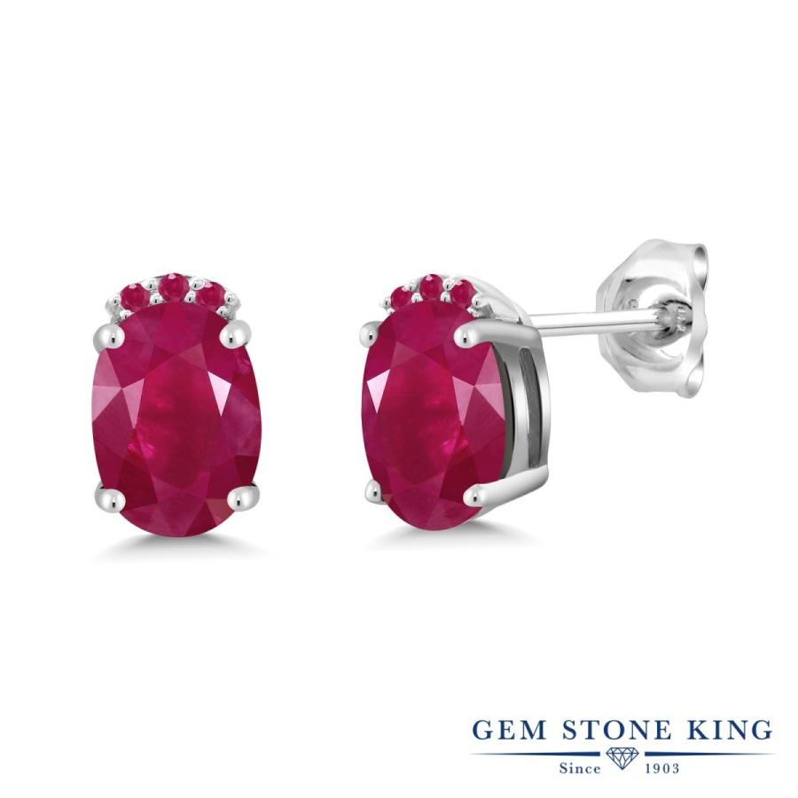 天然 ルビー ピアス レディース 天然石 7月 誕生石 お守り 誕生日プレゼント 女性 アレルギー対応 ブランド