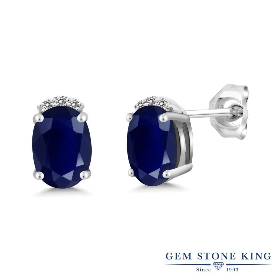 天然 サファイア ピアス レディース 天然石 9月 誕生石 お守り 誕生日プレゼント 女性 アレルギー対応 ブランド