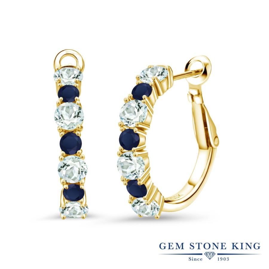 最新の激安 天然 アクアマリン ピアス レディース シルバー イエローゴールド 加工 フープ 天然石 3月 誕生石 金属アレルギー対応 Mgz 1640 Rd Aq Sbl S Bl Ypss Gem Stone King 通販 Yahoo ショッピング 好評 Tgounagaland Com