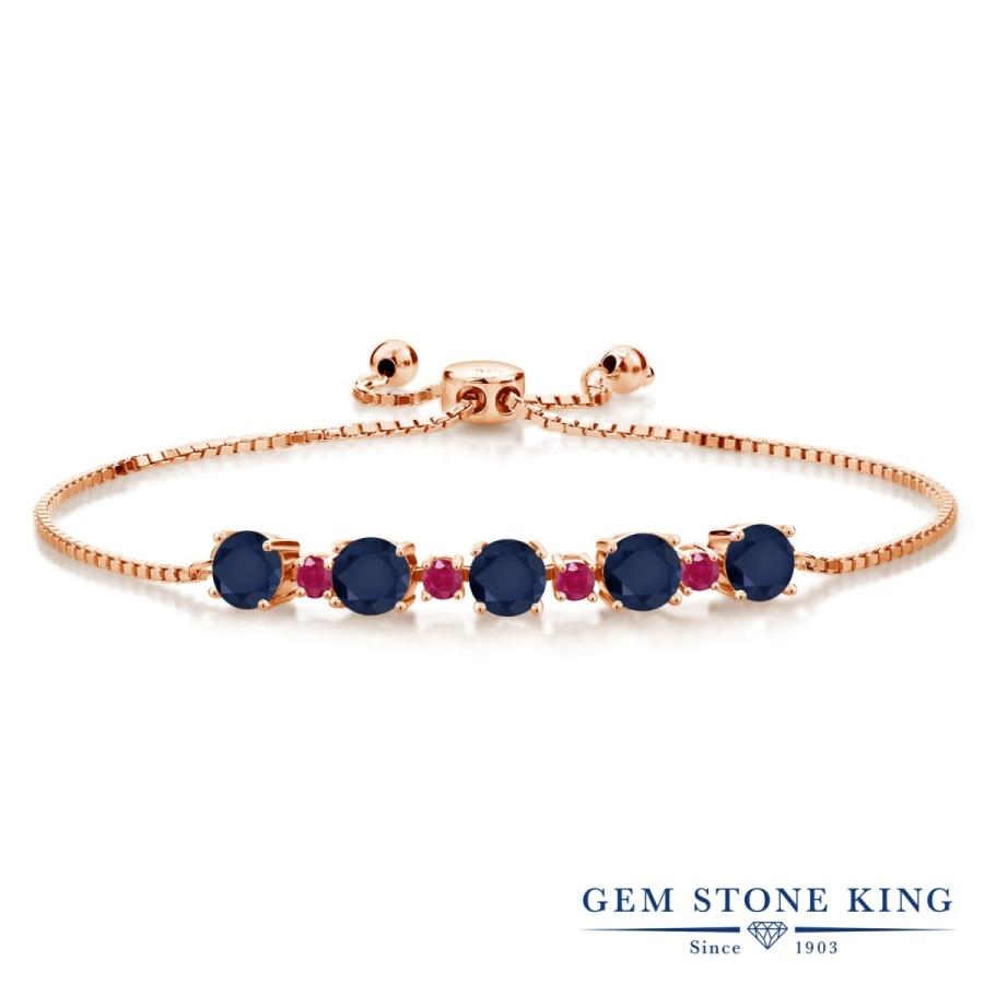 選べるサイズ展開 天然 サファイア ブレスレット レディース シルバー ピンクゴールド 加工 天然石 9月 誕生石 プレゼント 女性 誕生日 最安値に挑戦 Marve Hn