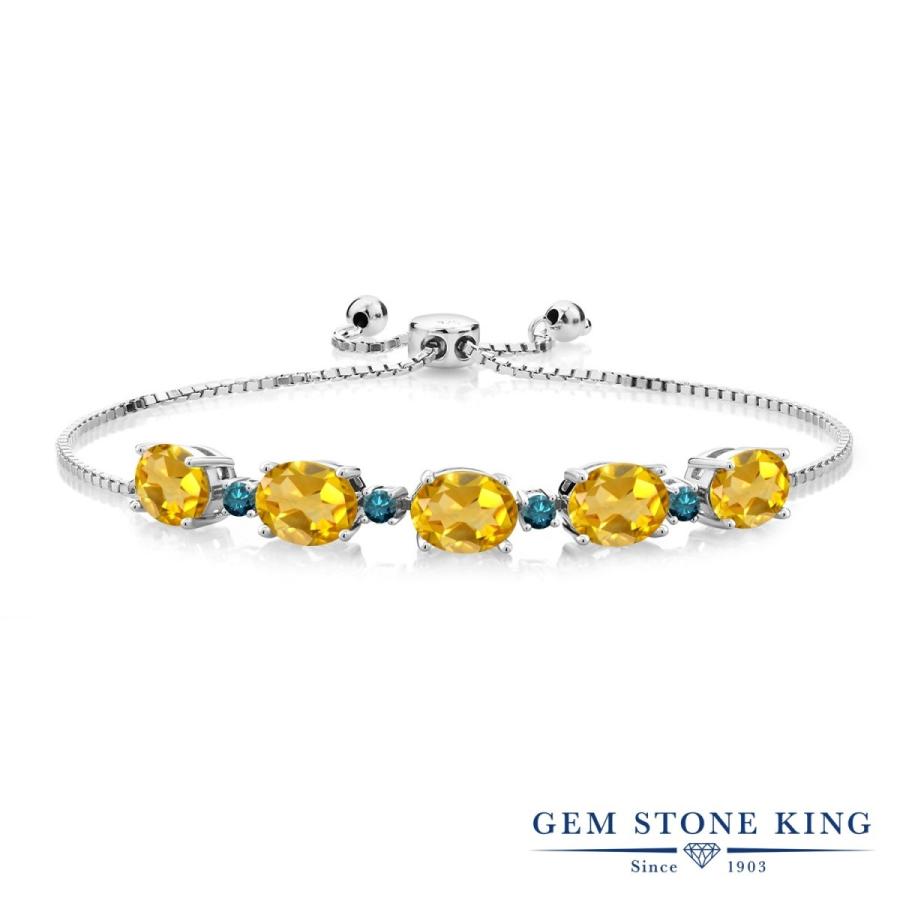 天然 シトリン ブレスレット レディース 天然石 11月 誕生石 お守り 誕生日プレゼント 女性 40代 50代 ブランド