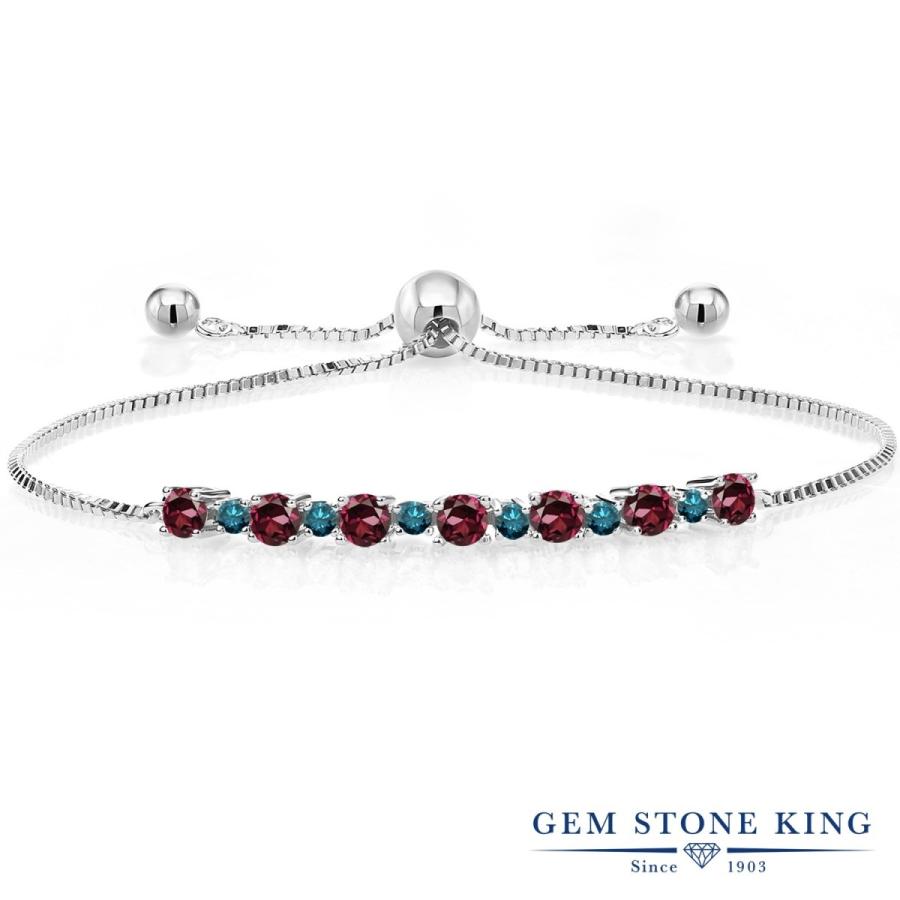 天然 ロードライト ガーネット ブレスレット レディース 天然石 お守り 40代 50代 ブランド