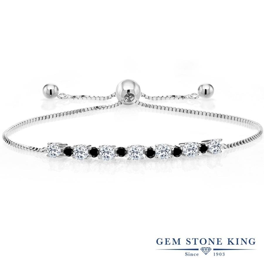 天然 ホワイトトパーズ ブレスレット レディース 天然石 11月 誕生石 お守り 誕生日プレゼント 女性 40代 50代 ブランド