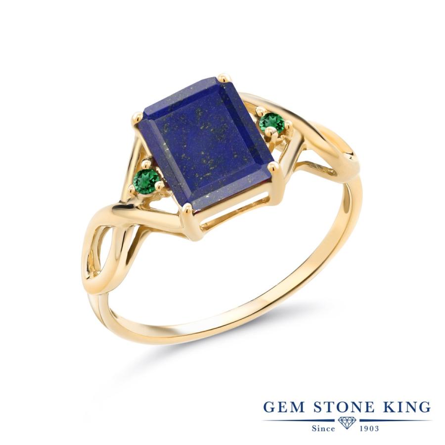 天然 ラピスラズリ リング レディース 指輪 イエローゴールド 加工 天然石 12月 誕生石 お守り 誕生日プレゼント 女性 ブランド