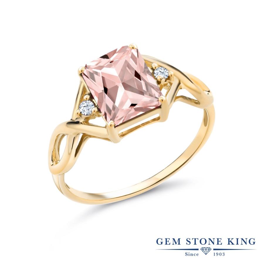 ナノ モルガナイト リング レディース 指輪 イエローゴールド 加工 ブランド ナノ モルガナイト リング レディース 指輪 イエローゴールド 加工