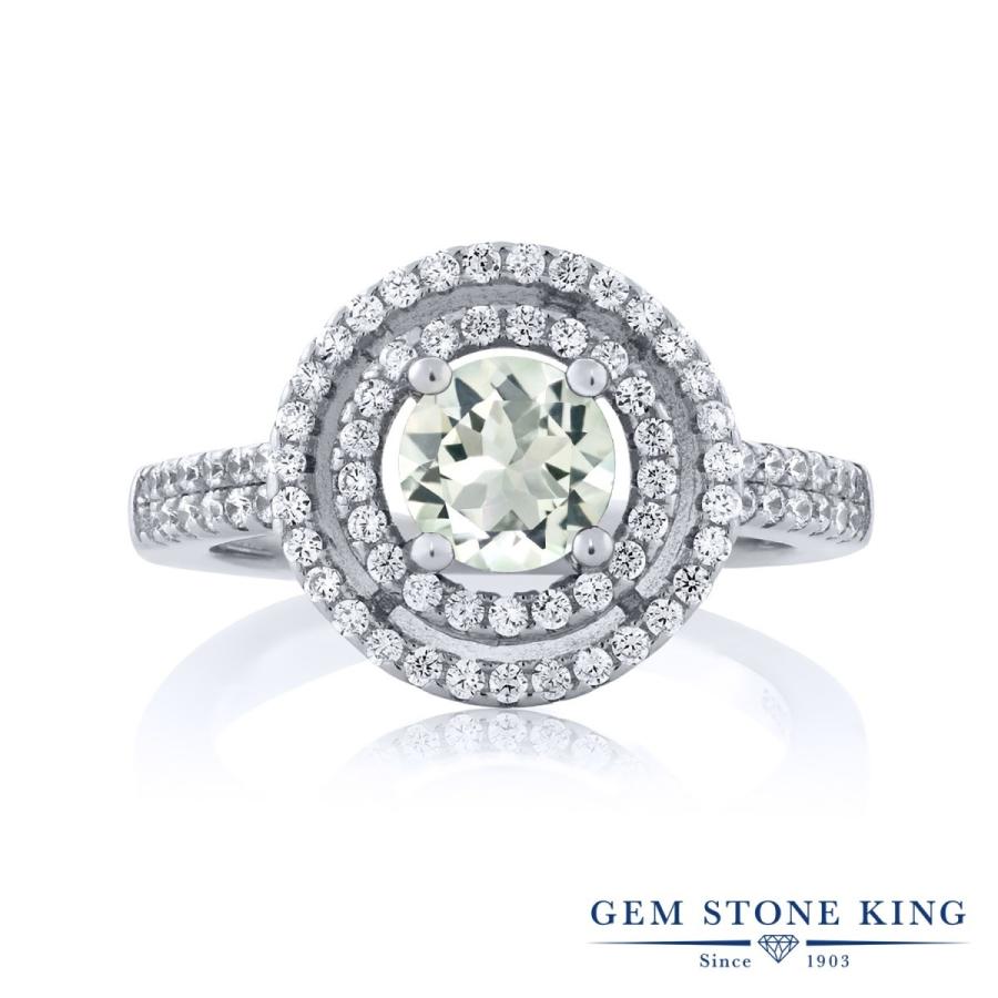 天然 プラジオライト リング レディース 指輪 グリーンアメジスト 天然石 2月 誕生石 お守り 誕生日プレゼント 女性 ブランド