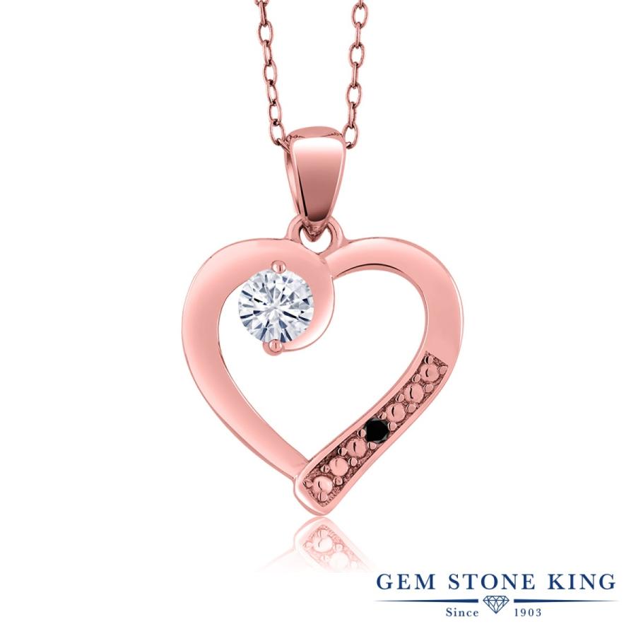 モアサナイト ネックレス レディース ピンクゴールド 加工 Forever Classic プレゼント 女性 ブランド