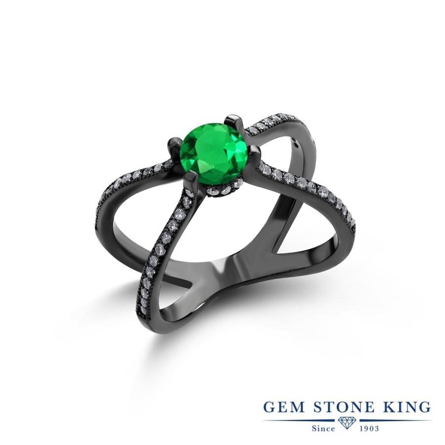 ナノ エメラルド リング レディース 指輪 ブランド