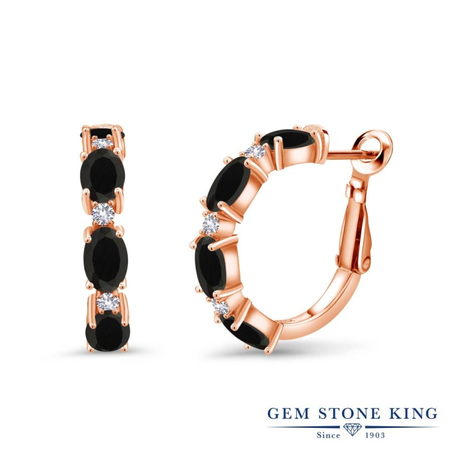 天然 オニキス ピアス レディース ピンクゴールド 加工 天然石 8月 誕生石 ブランド Mgz 1704 Ov Ox Blc Cs W Rpss Gem Stone King 通販 Yahoo ショッピング