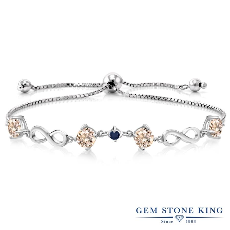 天然 モルガナイト ブレスレット レディース 天然石 4月 誕生石 お守り 誕生日プレゼント 女性 40代 50代 ブランド