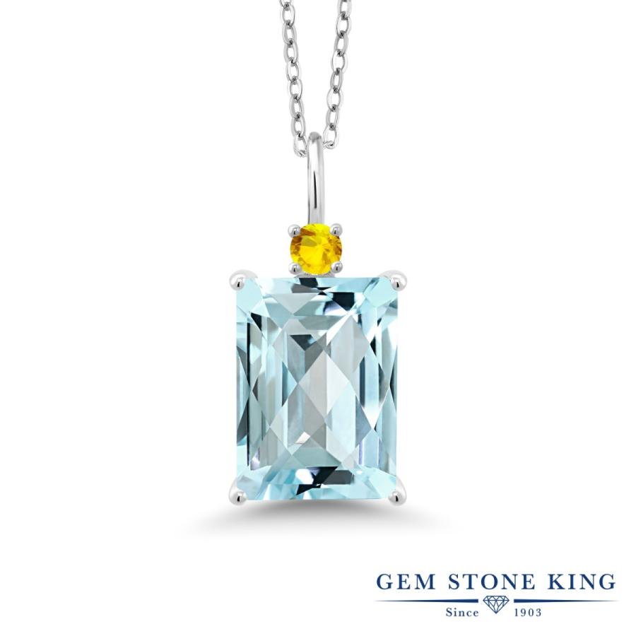 天然 スカイブルートパーズ ネックレス レディース 天然石 11月 誕生石 ブランド Mgz 1714 Otc T Sbl S Y Ss Gem Stone King 通販 Yahoo ショッピング