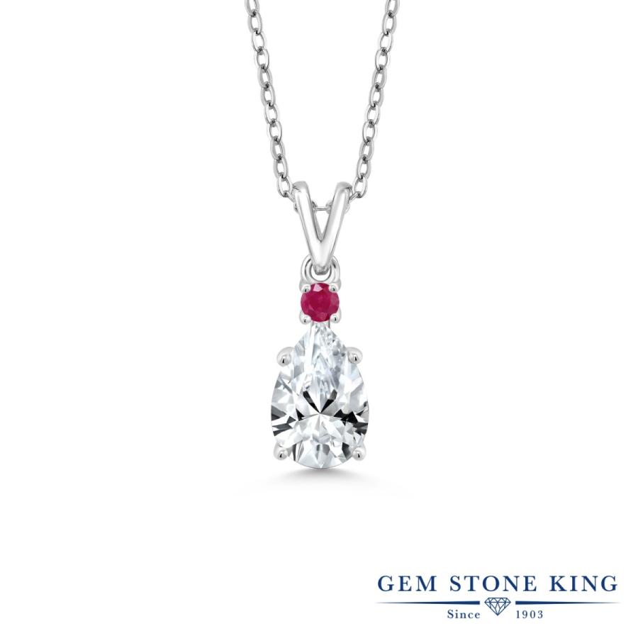 限定製作 ネックレス レディース 合成ホワイトサファイア 9月 誕生石 プレゼント 妻 彼女 ブランド 好評継続中 今だけ限定価格 Www Carpro Lt