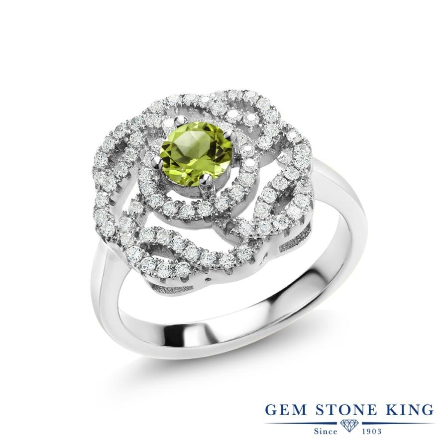 天然 ペリドット リング レディース 指輪 天然石 8月 誕生石 お守り 誕生日プレゼント 女性 ブランド