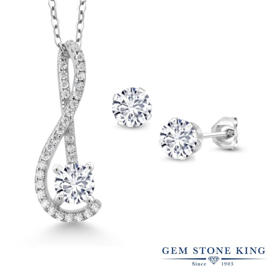 ラボグロウン ダイヤモンド ネックレス ピアス セット レディース プレゼント 女性