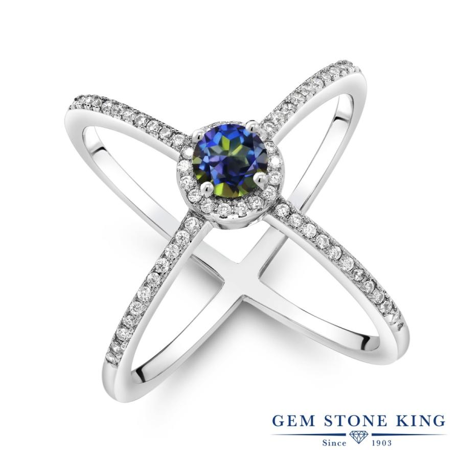 天然 ミスティック トパーズ リング レディース 指輪 天然石 お守り ブランド