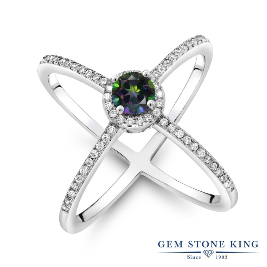 天然 ミスティック トパーズ リング レディース 指輪 天然石 お守り ブランド