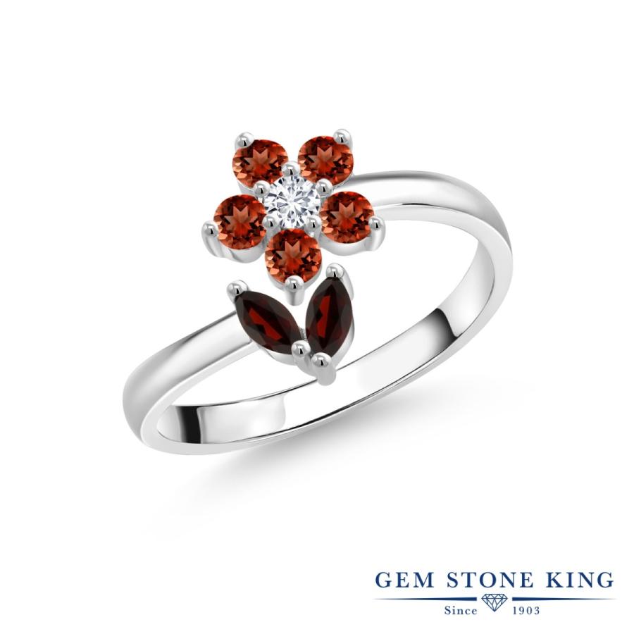 天然 ガーネット リング レディース 指輪 天然石 1月 誕生石 お守り 誕生日プレゼント 女性 ブランド