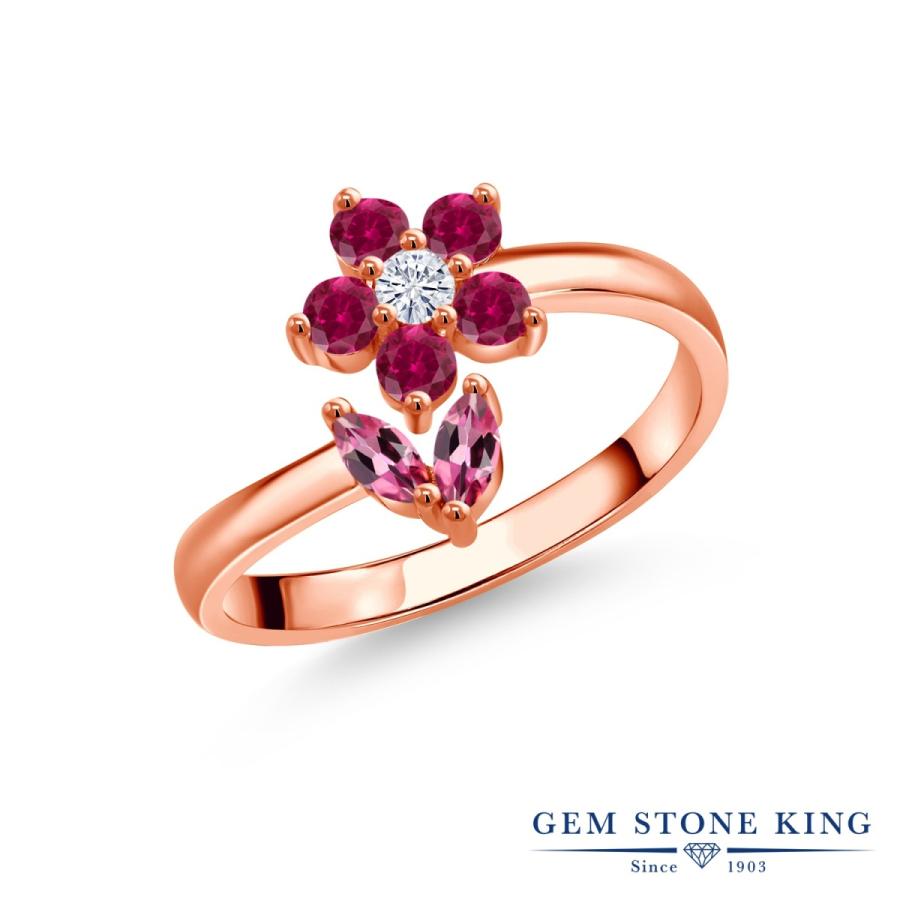 天然 ピンクトルマリン リング レディース 指輪 ピンクゴールド 加工 天然石 10月 誕生石 お守り 誕生日プレゼント 女性 ブランド