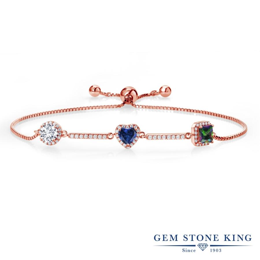 ラボグロウン ダイヤモンド ブレスレット レディース ピンクゴールド 加工 プレゼント 女性 40代 50代 ブランド