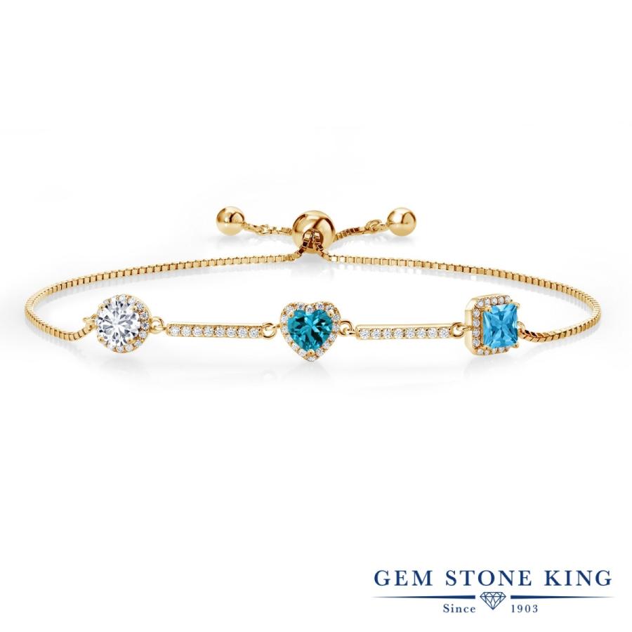 ラボグロウン ダイヤモンド ブレスレット レディース イエローゴールド 加工 プレゼント 女性 40代 50代 ブランド