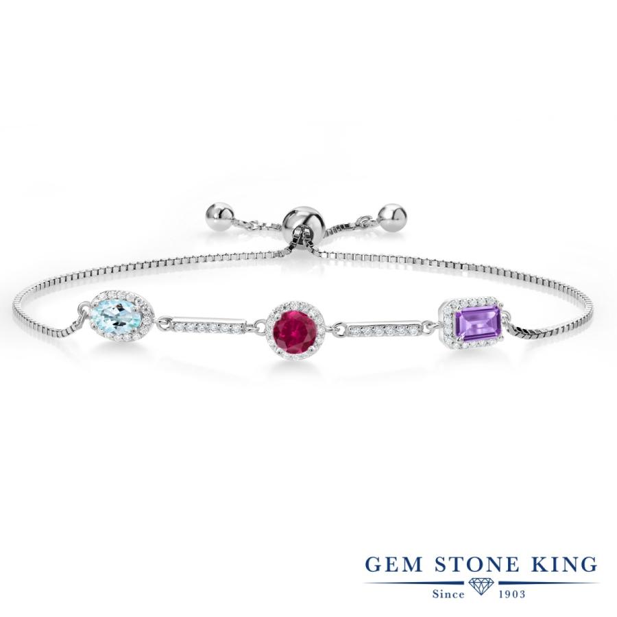 天然 スカイブルートパーズ ブレスレット レディース 天然石 11月 誕生石 お守り 誕生日プレゼント 女性 40代 50代 ブランド