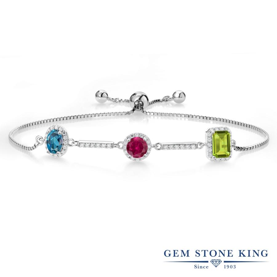 天然 ロンドンブルートパーズ ブレスレット レディース 天然石 11月 誕生石 お守り 誕生日プレゼント 女性 40代 50代 ブランド