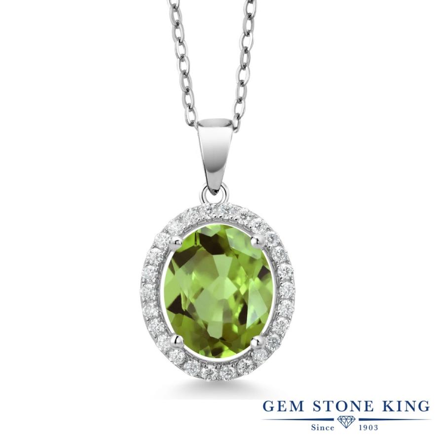 天然 ペリドット ネックレス レディース 天然石 8月 誕生石 お守り 誕生日プレゼント 女性 ブランド
