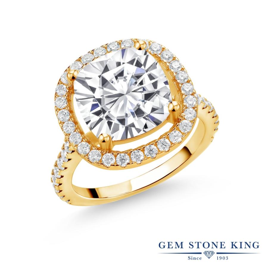 指輪 レディース リング モアサナイト イエローゴールド 加工 プレゼント 女性 ブランド(17043円)