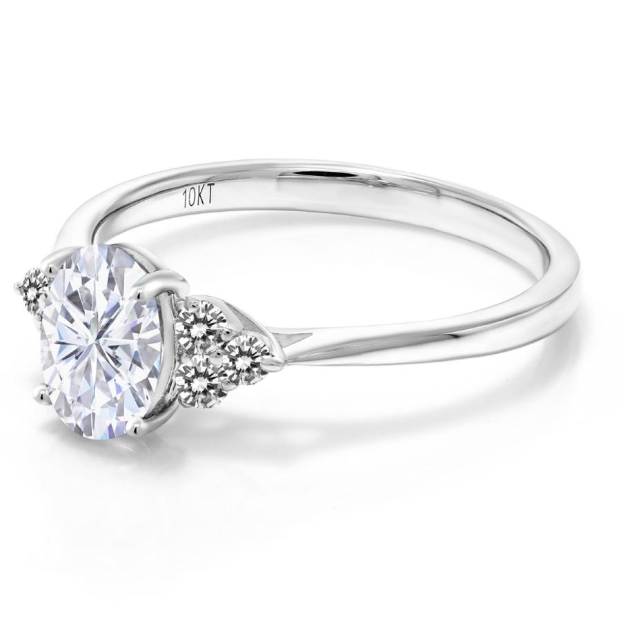 モアサナイト Forever Brilliant リング レディース 指輪 10金 ホワイトゴールド プレゼント 女性 ブランド モアサナイト Forever Brilliant リング レディース 指輪 10金 ホワイトゴールド プレゼント 女性 ブランド