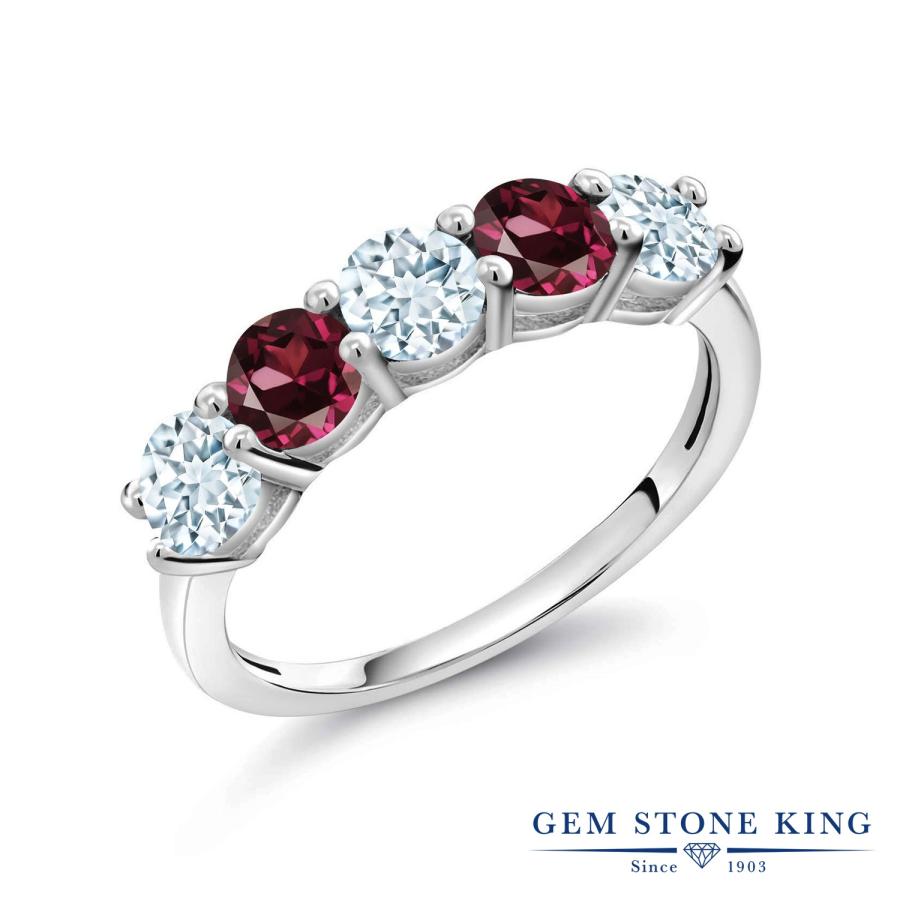 天然 アクアマリン リング レディース 指輪 天然石 3月 誕生石 お守り 誕生日プレゼント 女性 ブランド ハーフエタニティ