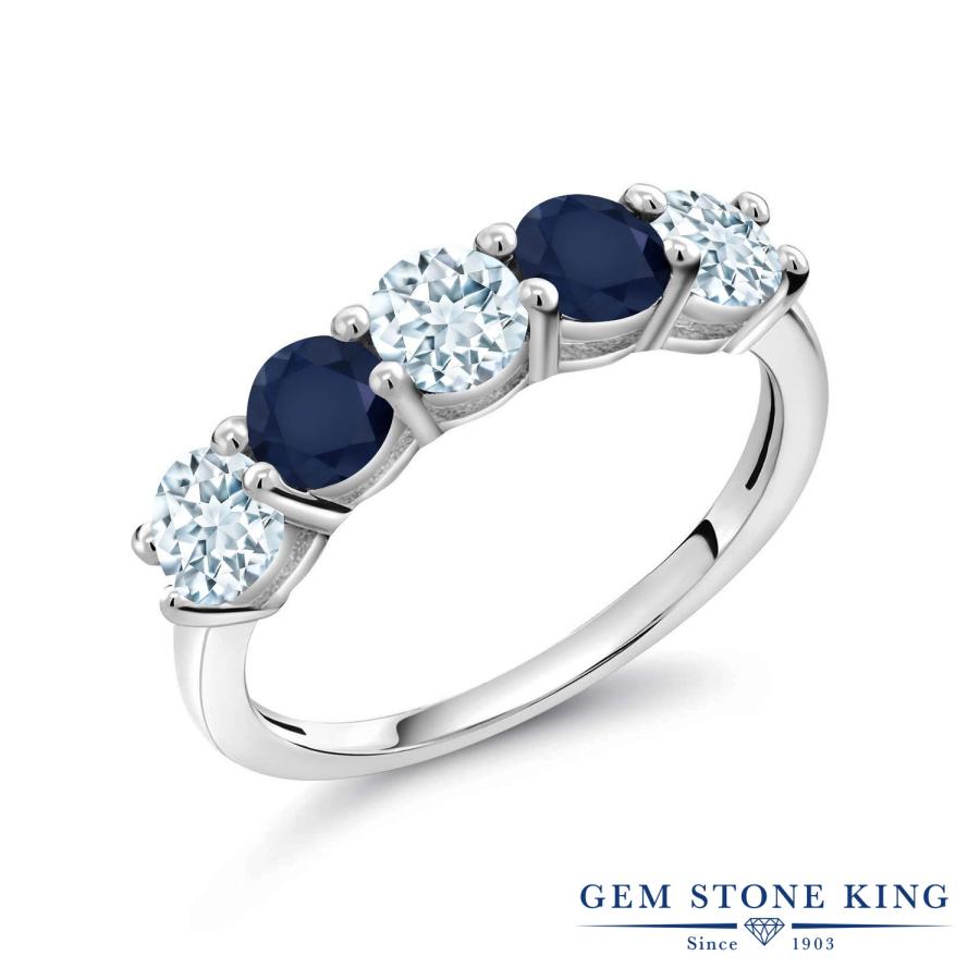 天然 アクアマリン リング レディース 指輪 天然石 3月 誕生石 お守り 誕生日プレゼント 女性 ブランド ハーフエタニティ