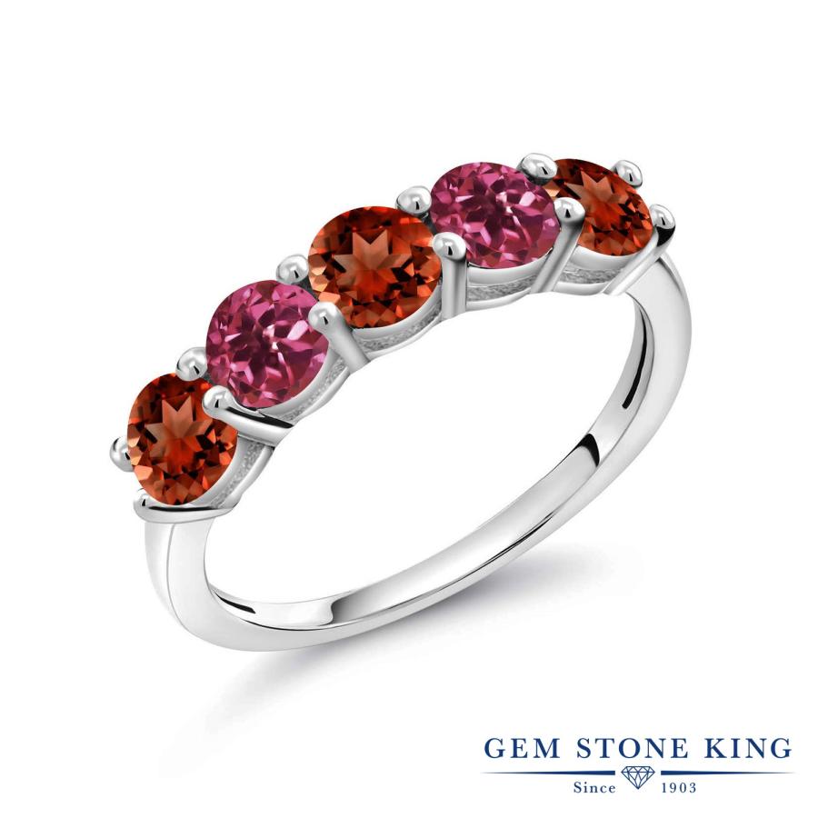 天然 ガーネット リング レディース 指輪 天然石 1月 誕生石 お守り 誕生日プレゼント 女性 ブランド ハーフエタニティ ガーネット 指輪 レディース フリーサイズ リング 天然石 1月 誕生石