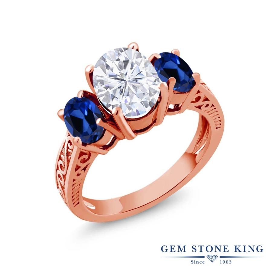 モアサナイト リング レディース 指輪 ピンクゴールド 加工 プレゼント 女性 ブランド