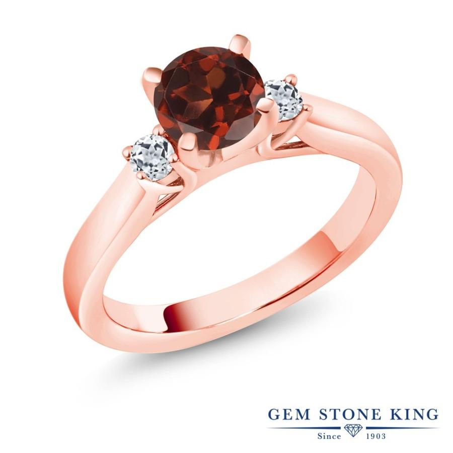 天然 ガーネット リング レディース 指輪 ピンクゴールド 加工 天然石 1月 誕生石 お守り 誕生日プレゼント 女性 ブランド