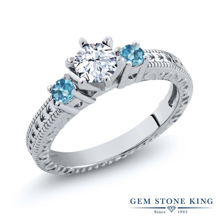 天然 ホワイトトパーズ リング レディース 指輪 天然石 11月 誕生石 お守り 誕生日プレゼント 女性 ブランド