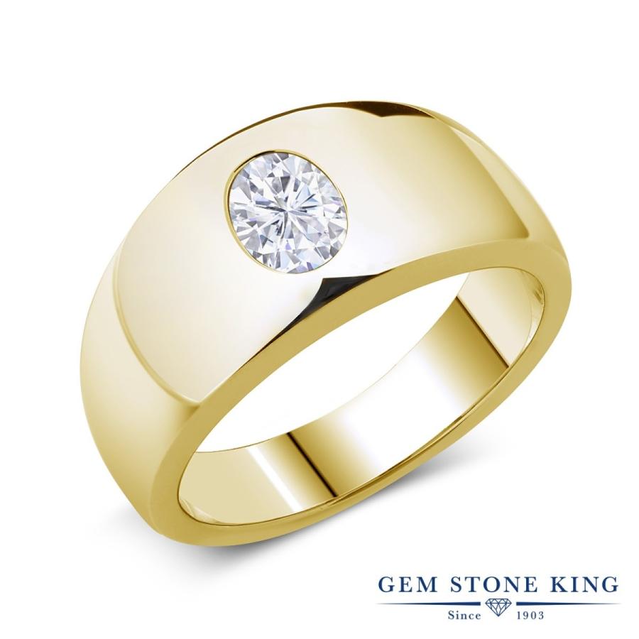 最安値挑戦 Forever Brilliant 女性 モアサナイト Brilliant 嫁 指輪 レディース リング イエローゴールド 加工 大粒 一粒 プレゼント 女性 嫁 誕生日 オフィストレンド a18 Studio J Co