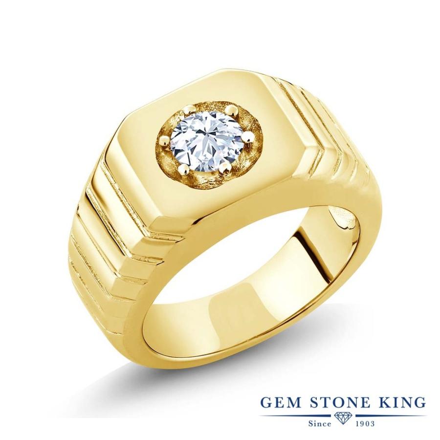 天然 ホワイトトパーズ リング レディース 指輪 イエローゴールド 加工 天然石 11月 誕生石 お守り 誕生日プレゼント 女性 ブランド