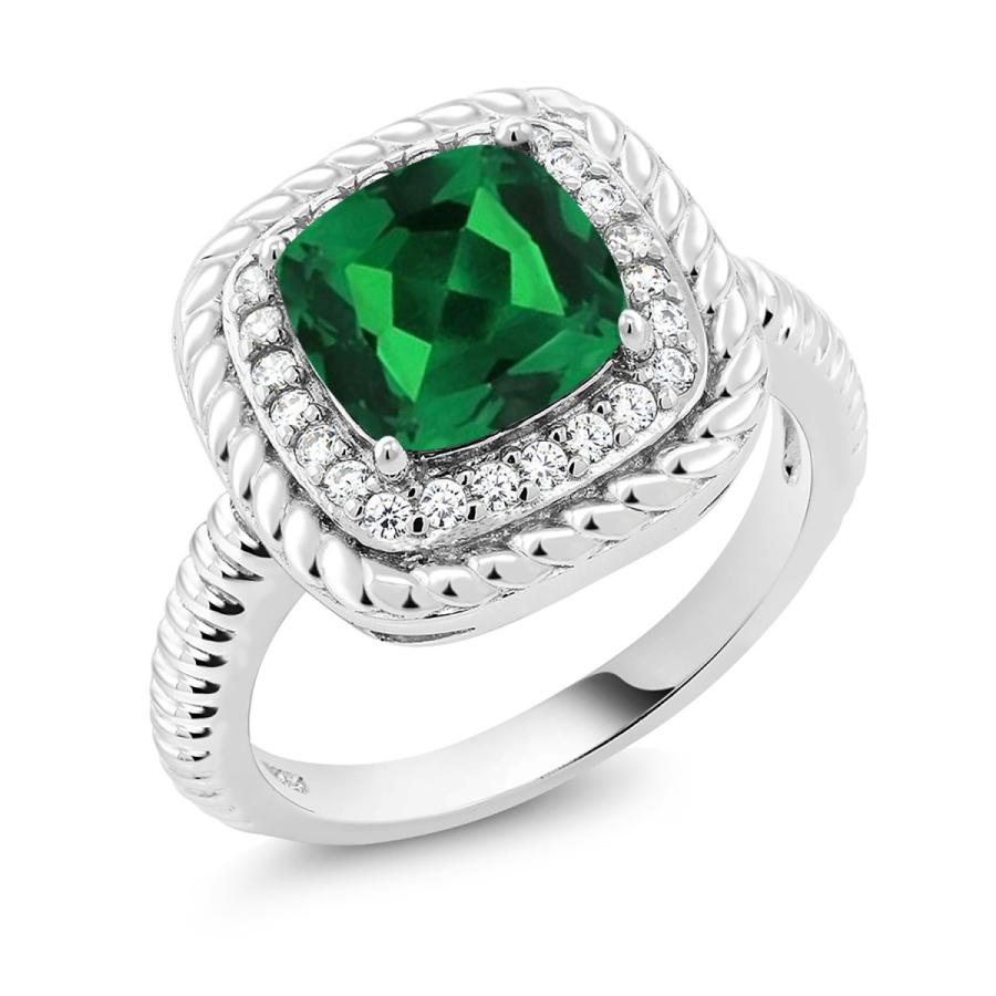 ナノ エメラルド リング レディース 指輪 ブランド