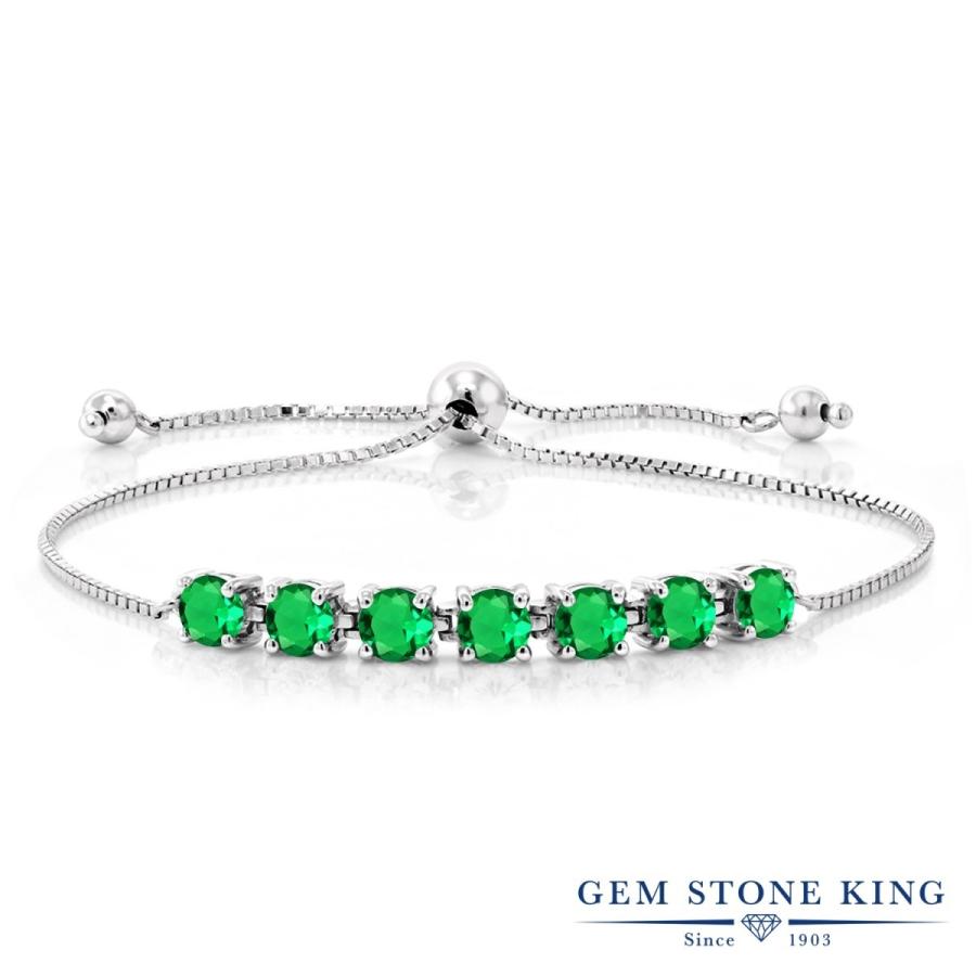 ナノ エメラルド ブレスレット レディース 40代 50代 ブランド