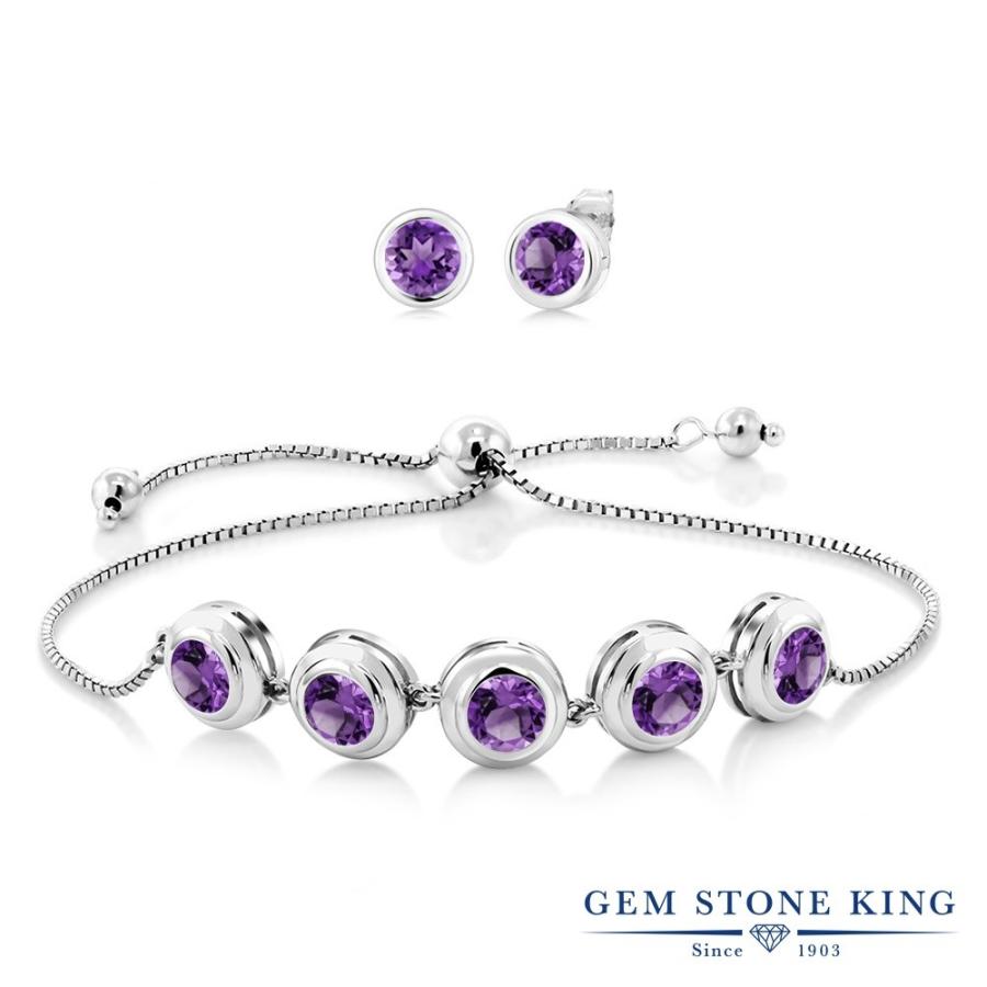 天然 アメジスト ブレスレット レディース 天然石 2月 誕生石 お守り 誕生日プレゼント 女性 40代 50代 ブランド