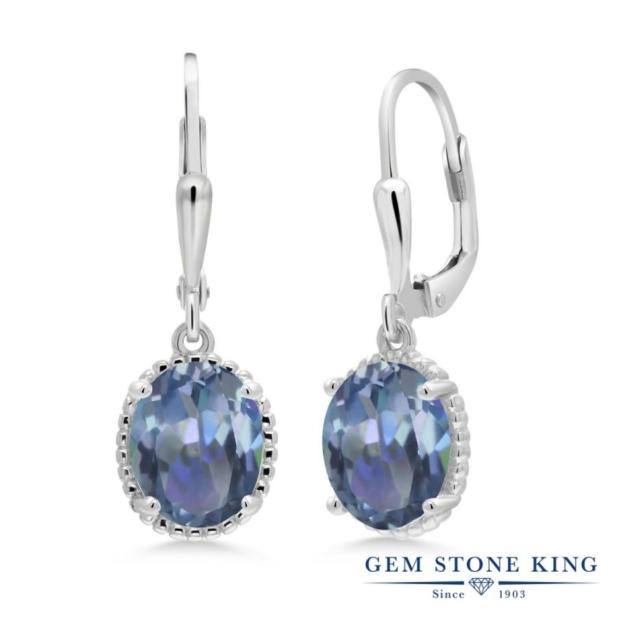 天然 ミスティック トパーズ ピアス レディース 天然石 お守り アレルギー対応 ブランド