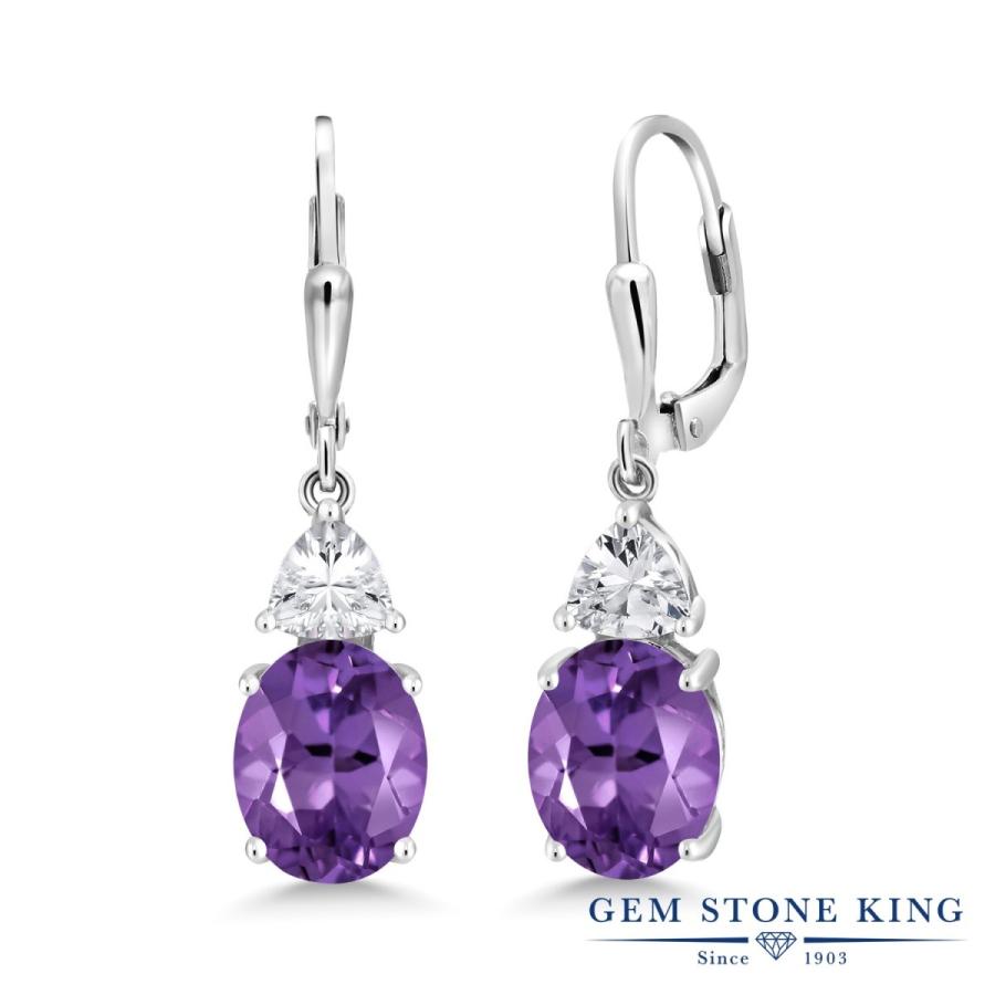 天然 アメジスト ピアス レディース 天然石 2月 誕生石 お守り 誕生日プレゼント 女性 アレルギー対応 ブランド