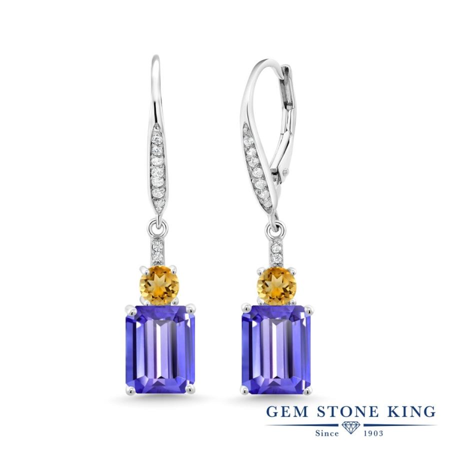 天然 タンザナイト ピアス レディース 天然石 12月 誕生石 ブランド