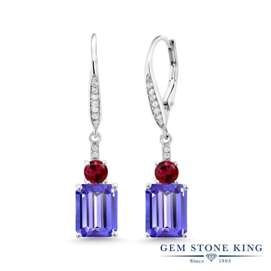 天然 タンザナイト ピアス レディース 天然石 12月 誕生石 ブランド