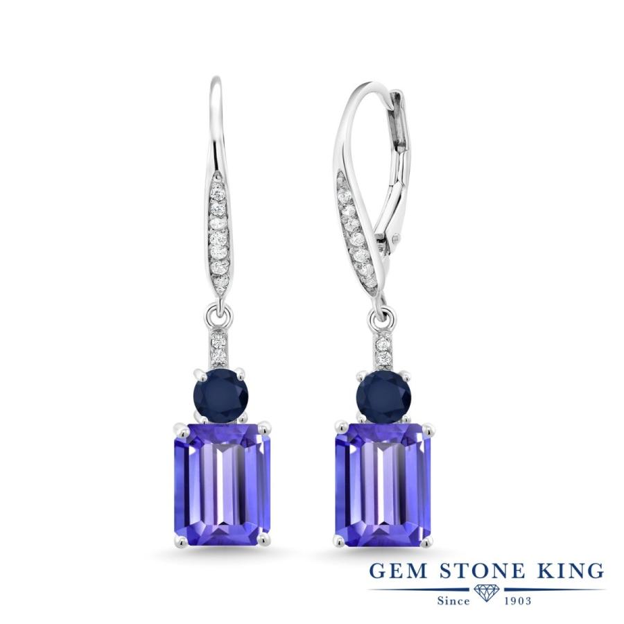 天然 タンザナイト ピアス レディース 天然石 12月 誕生石 ブランド