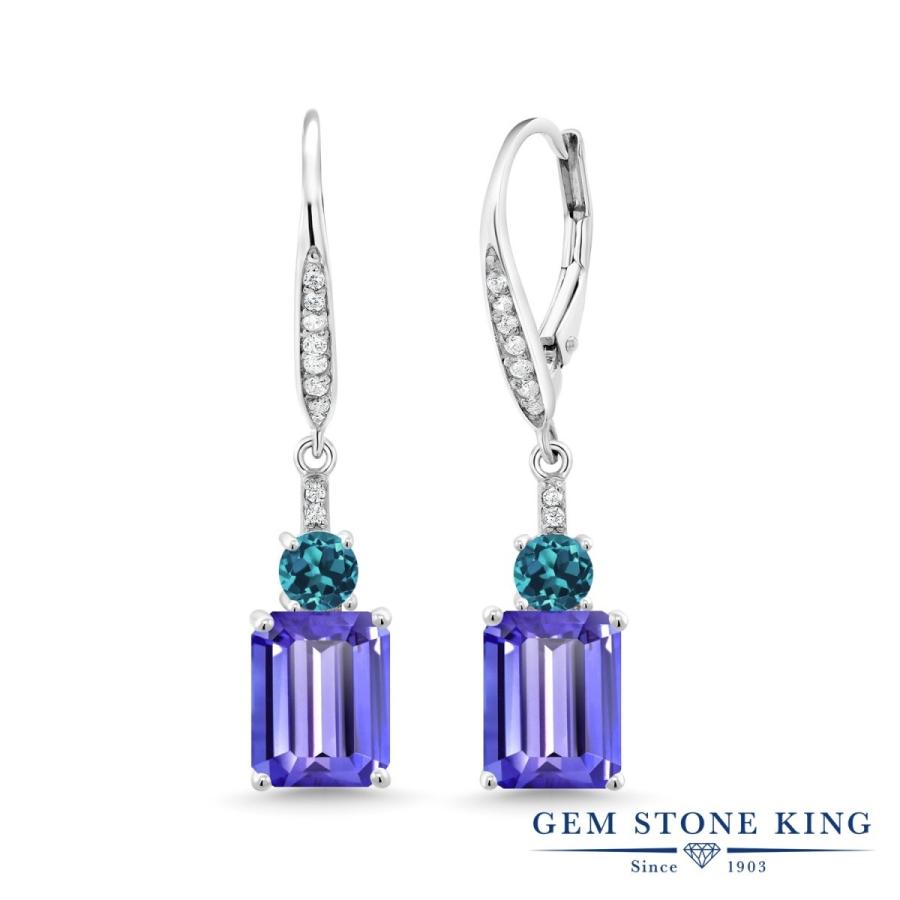 天然 タンザナイト ピアス レディース 天然石 12月 誕生石 ブランド