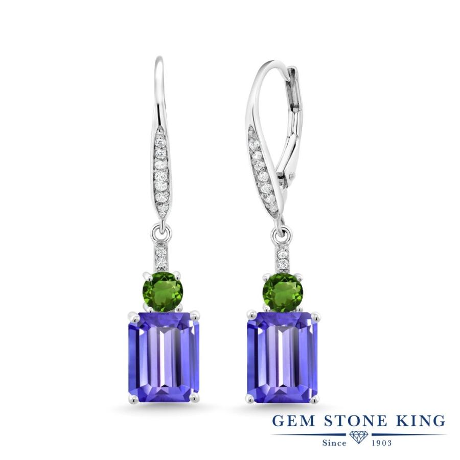 天然 タンザナイト ピアス レディース 天然石 12月 誕生石 ブランド